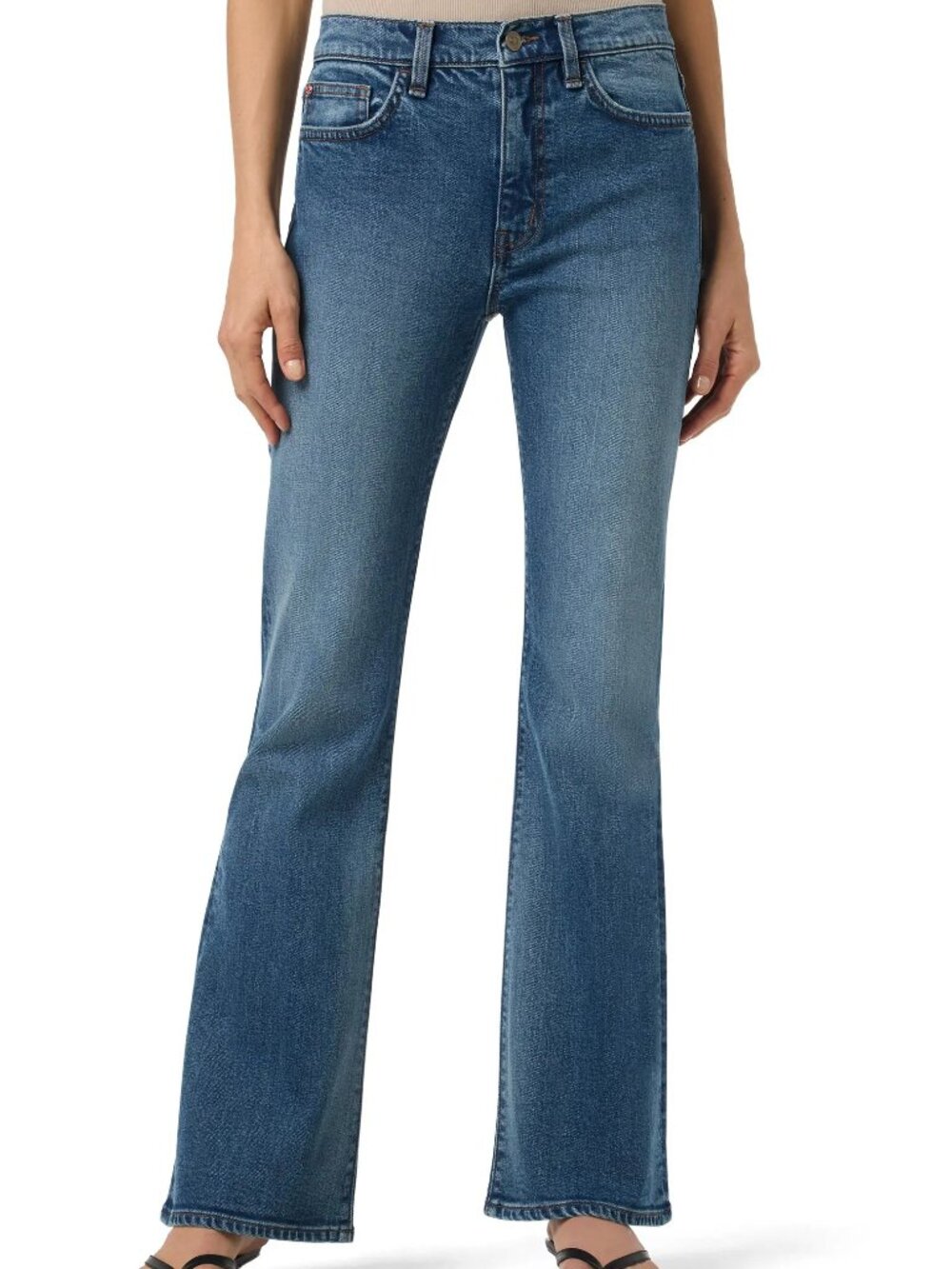 HUDSON Blair High Waist Bootcut Jeans in Barosa